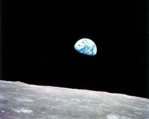Earthrise by NASA (Apollo 8) public domain