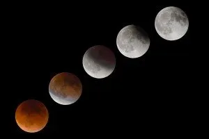 lunar eclipse by KMarsh