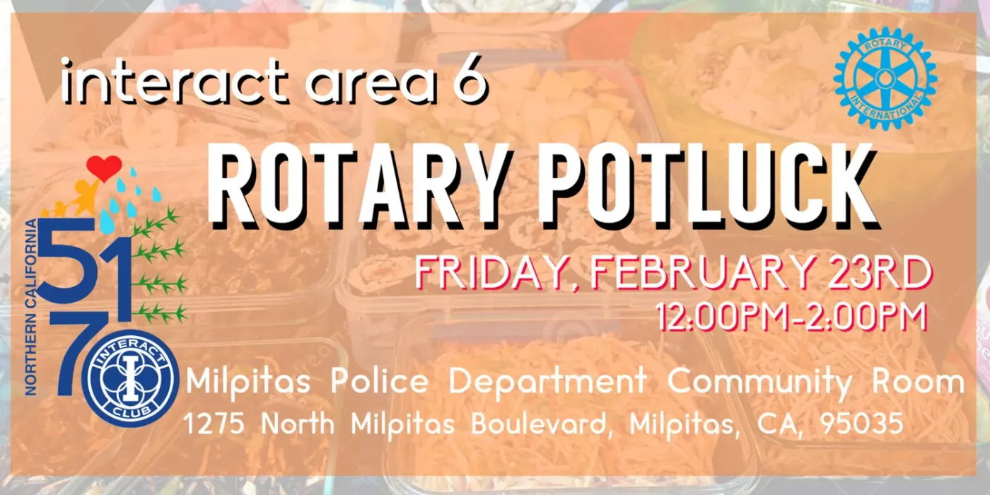 Rotary potluck flyer 2018