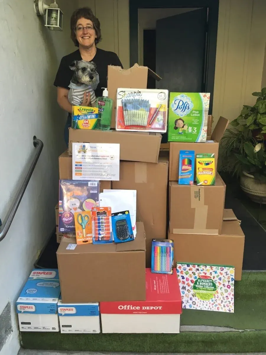 Scott Lane Elementary School supply drive