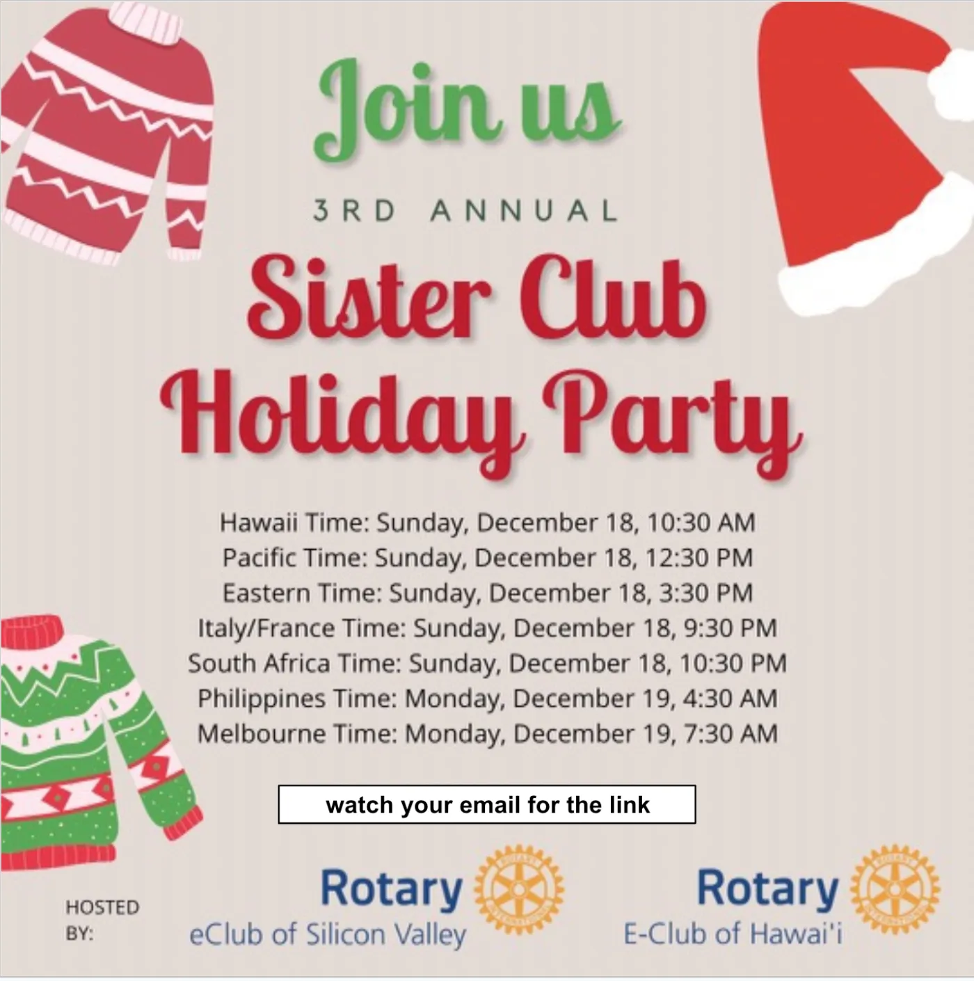 Holiday Party